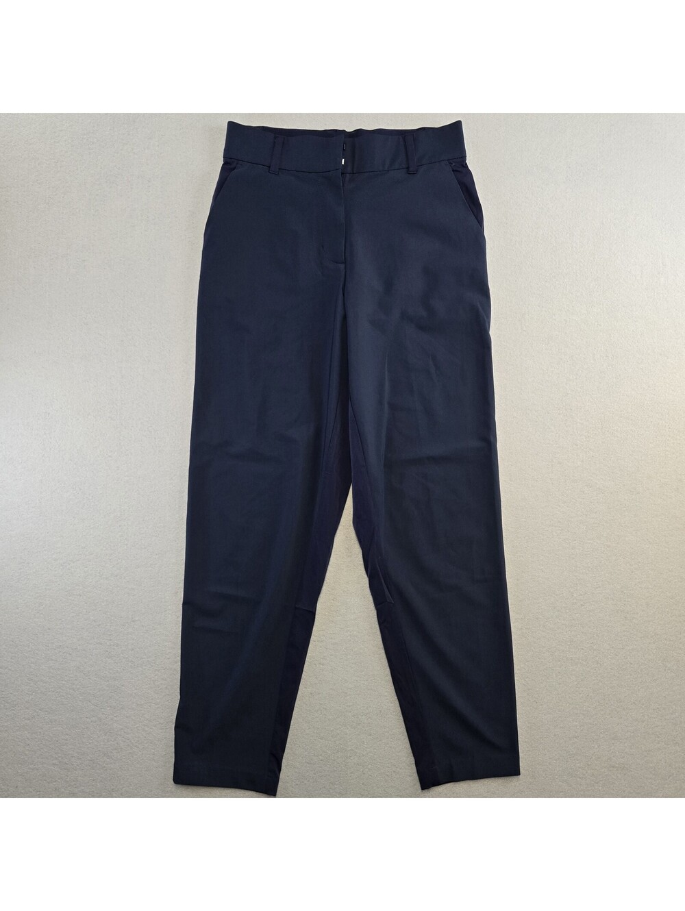 Nike Dri-FIT Golf Pants Womens S Navy Blue Stretch Pockets Slim